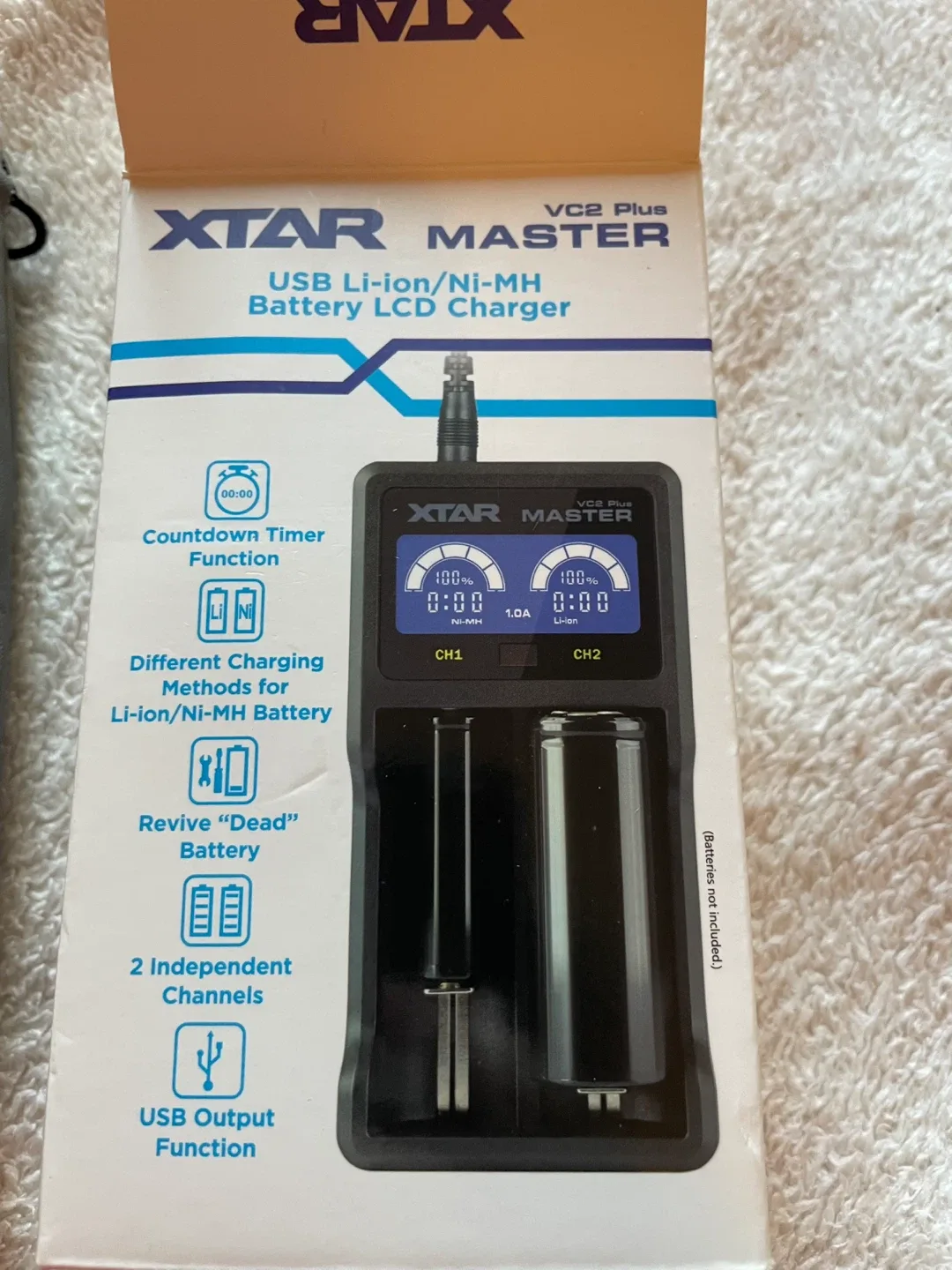 XTAR VC2 Plus Master Battery Charger image indicator(2)