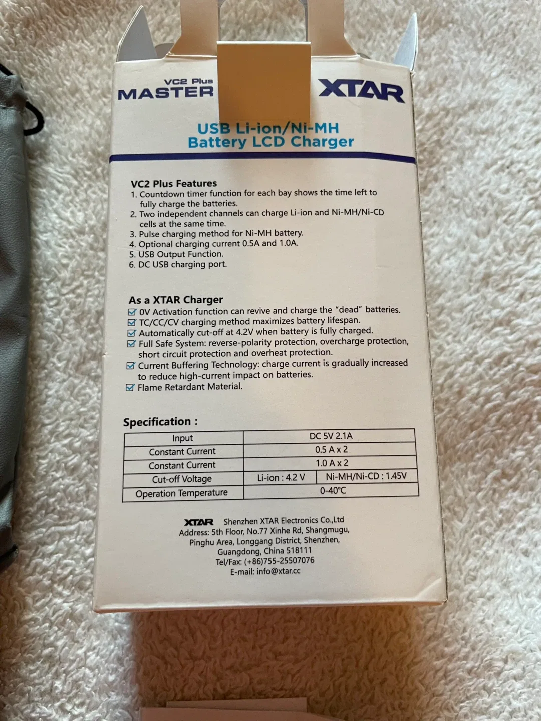 XTAR VC2 Plus Master Battery Charger image indicator(3)