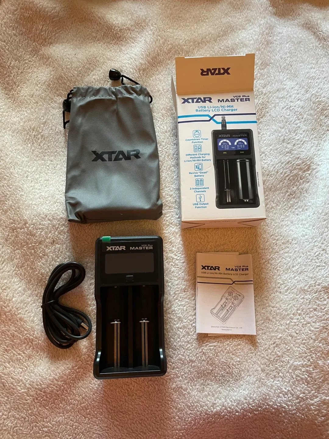 XTAR VC2 Plus Master Battery Charger
