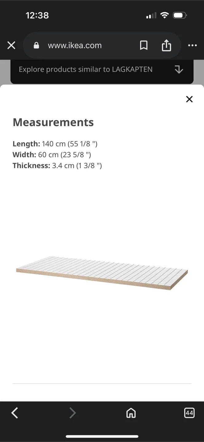 Selling 2 Pinterest vibe Ikea Desk