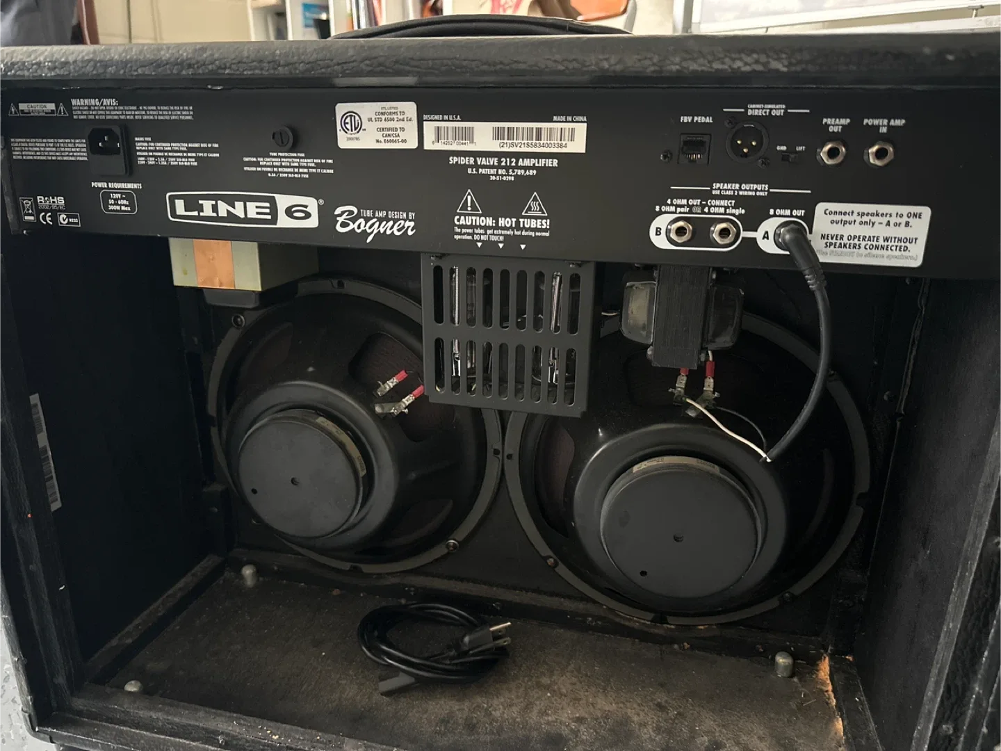 Line 6 Spider Valve 212 Guitar Amplifier image indicator(5)