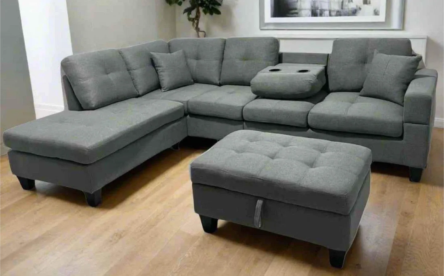 Sectional 3 seater, 4, 6 seater pullout sofa image indicator(4)