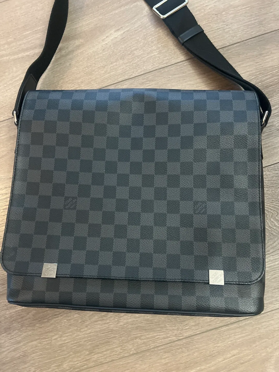Louis Vuitton Damier Graphite District PM Messenger Bag