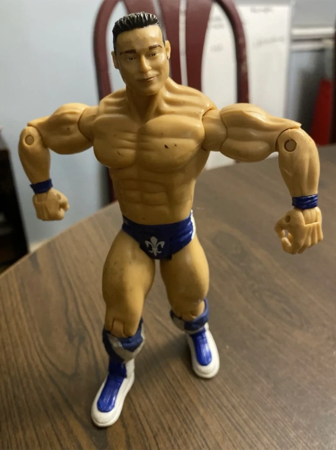 Rob wConway “La Resistance “ Wrestling Figure #Cleanout