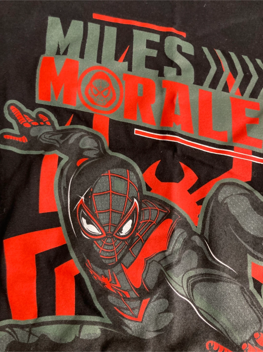 Marvel Spider-Man Miles Morales T-Shirt youth Size L - photo 5