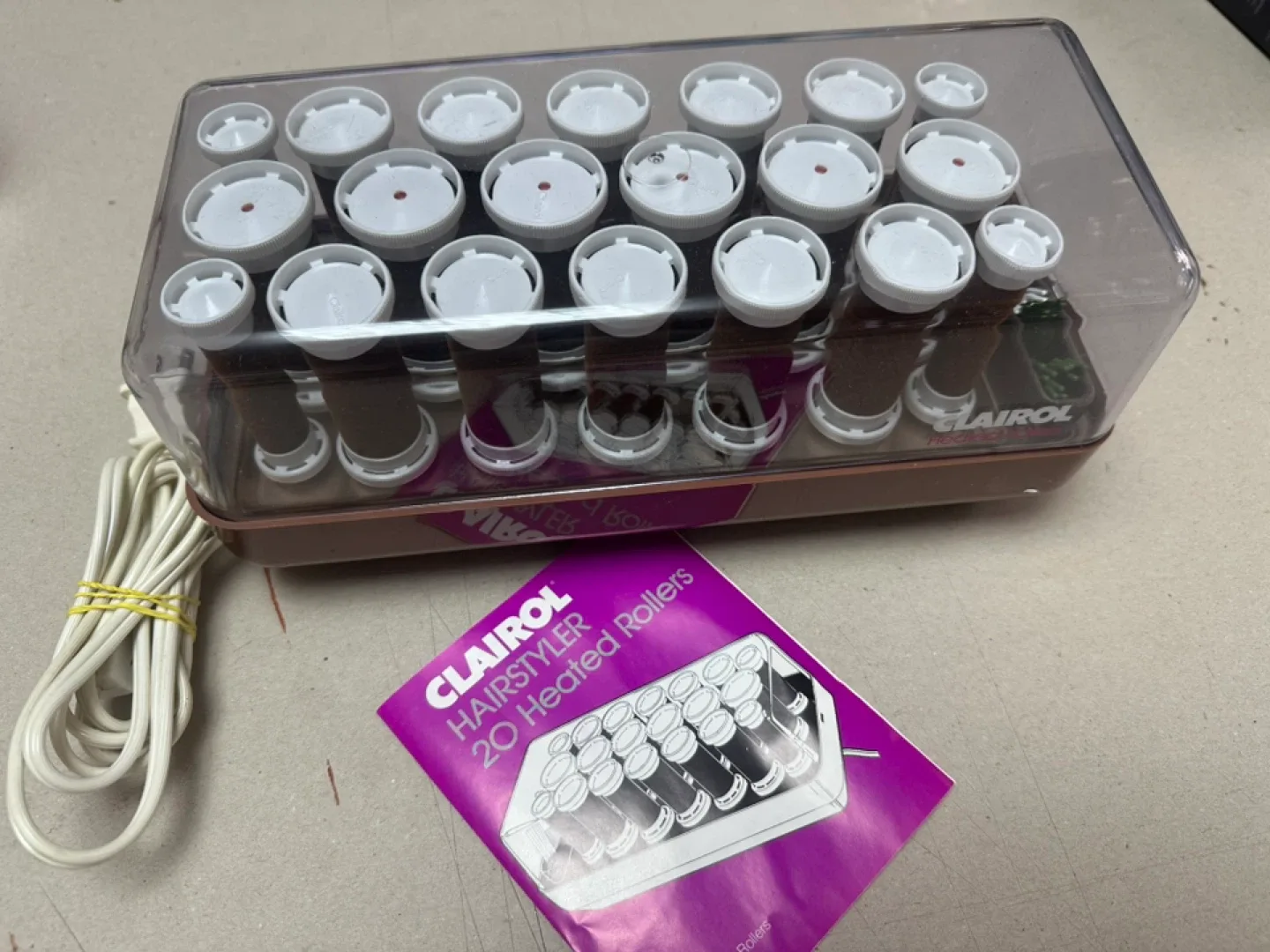 Clairol Hairstyler 20 Heated Rollers