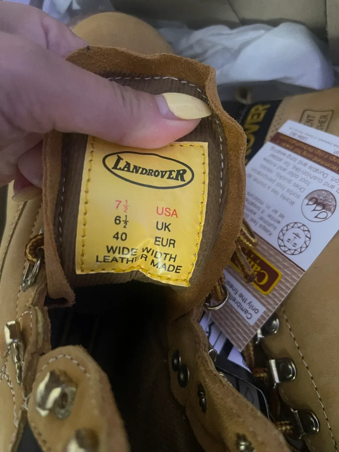 Landrover Work Boots - Size 40 image indicator(7)