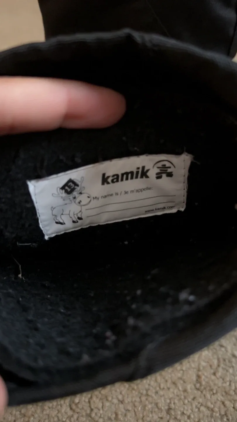 Kamik Black Winter Boots - Size 13 image indicator(2)