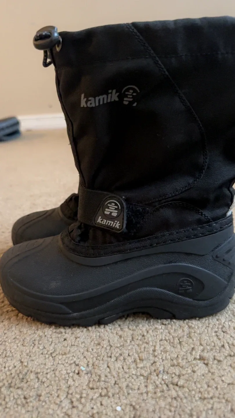 Kamik Black Winter Boots - Size 13 image indicator(4)