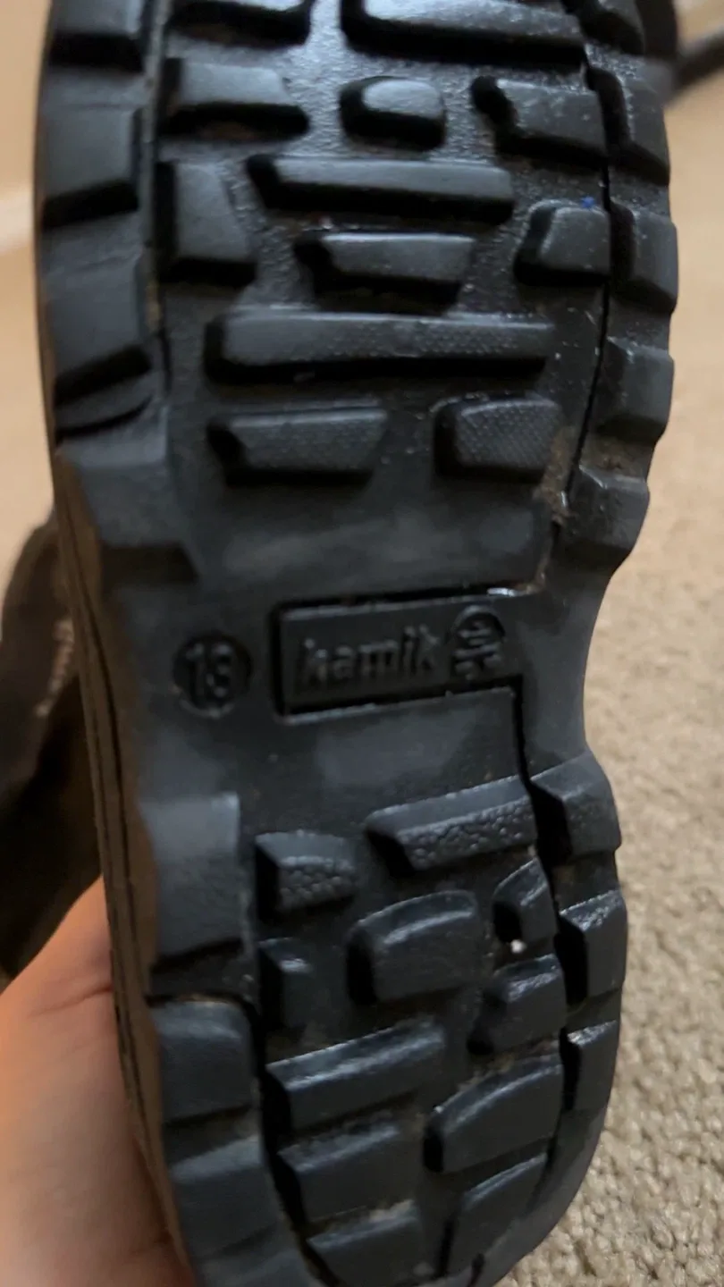 Kamik Black Winter Boots - Size 13