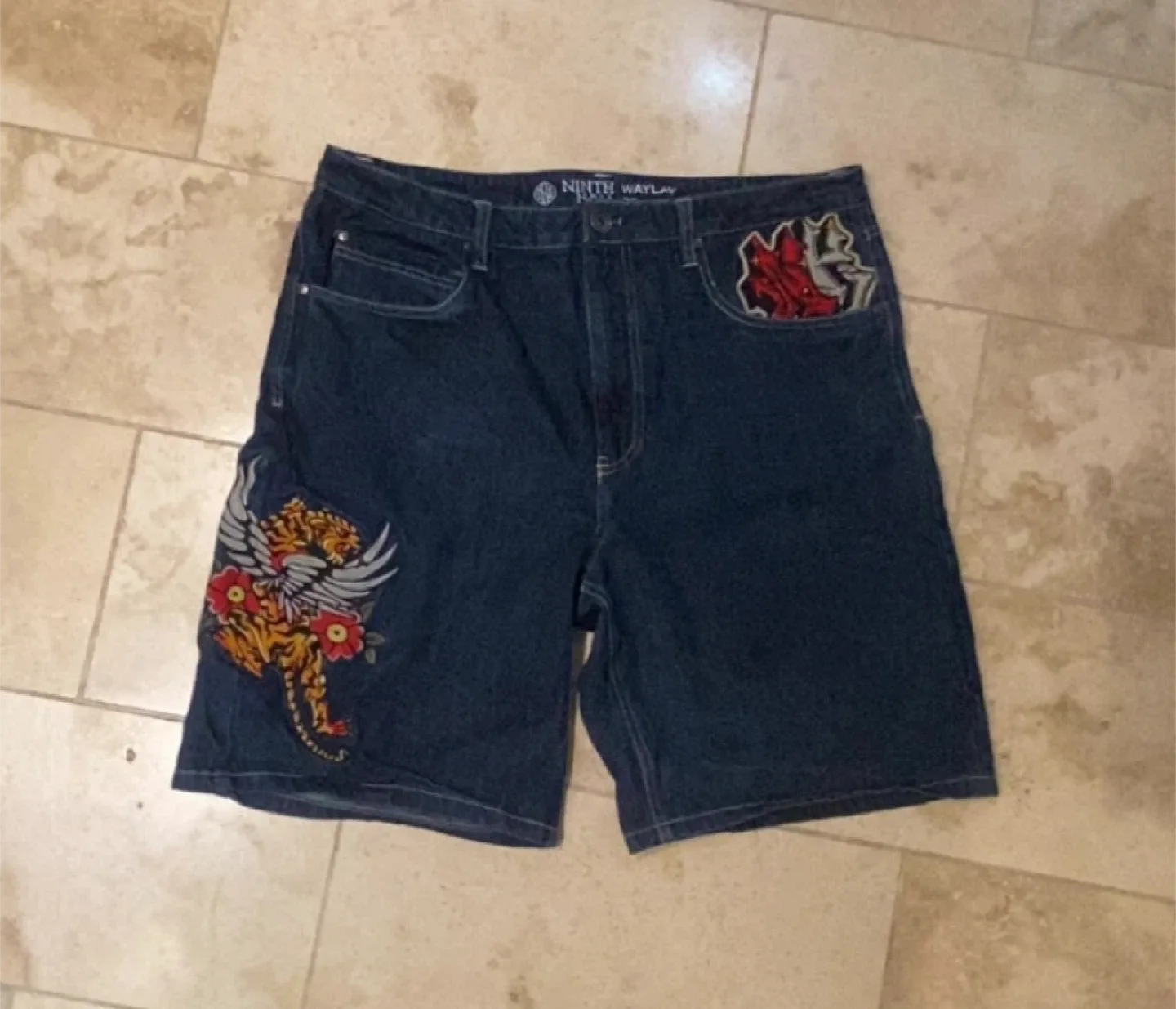 Ninth Hall Waylay Denim Shorts