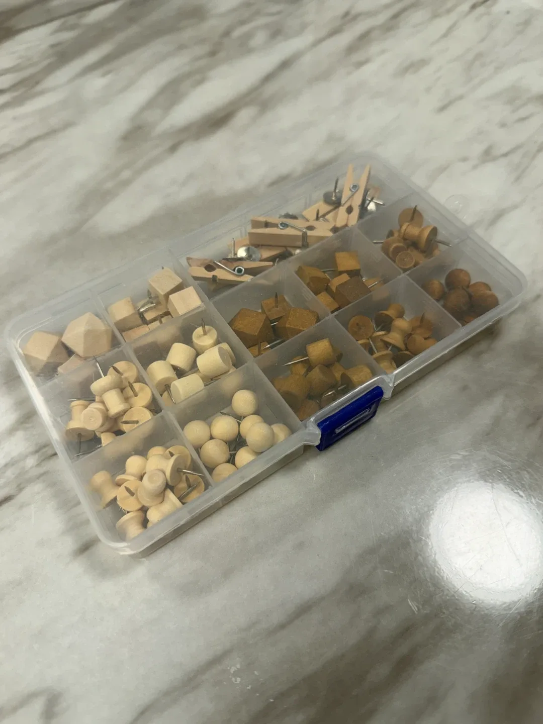 Wooden Craft Push Pins