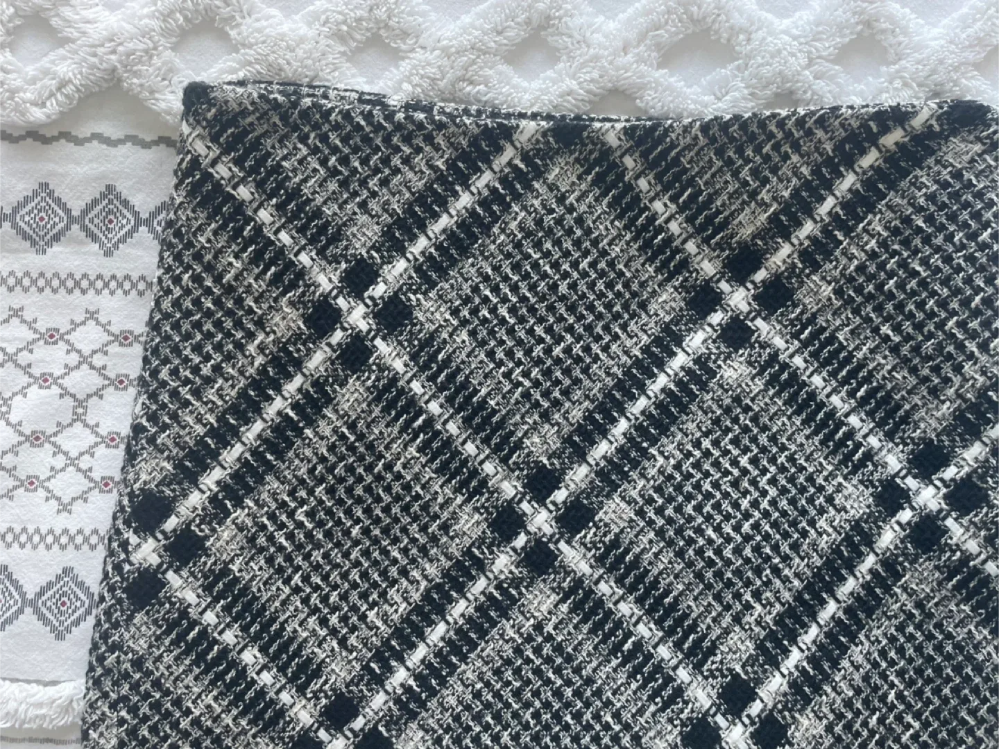 Mango Tweed Mini Skirt - Size XS #Cleanout image indicator(3)