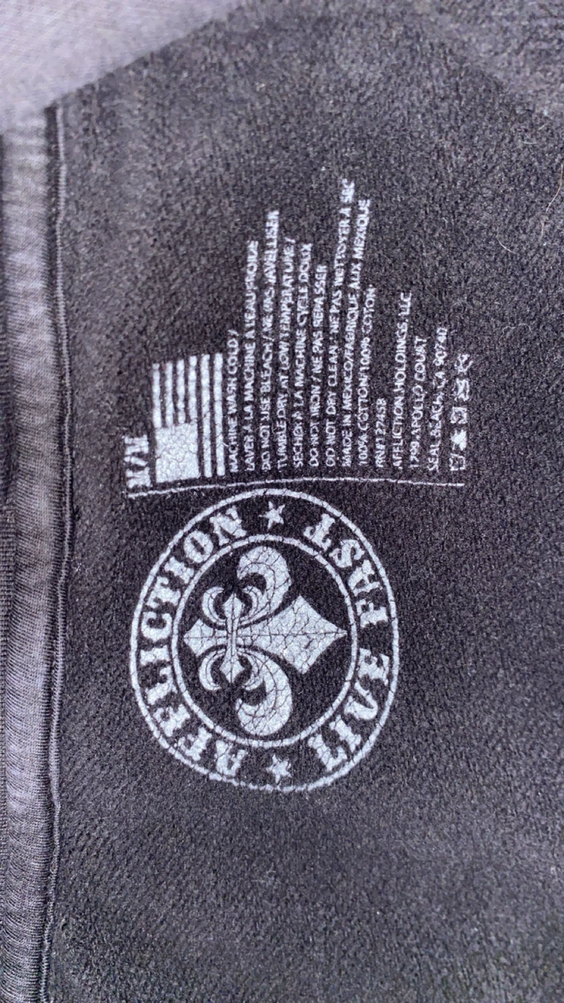 Affliction Hoodie, Size M - photo 4