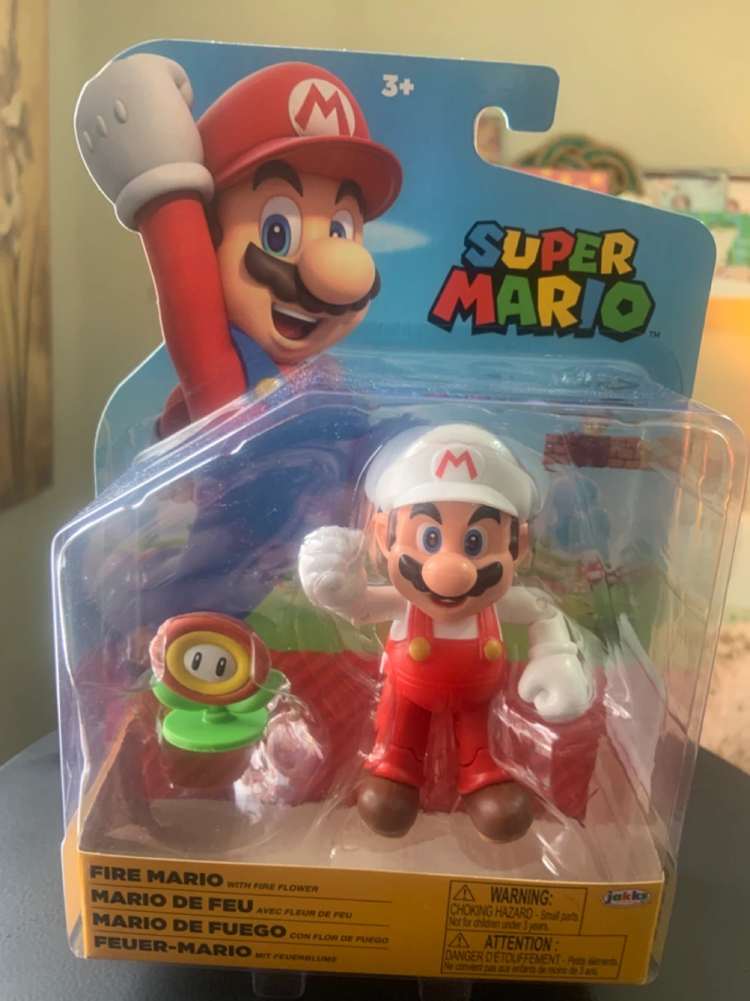 New Super Mario Toad & Fire Mario Figures - photo 2
