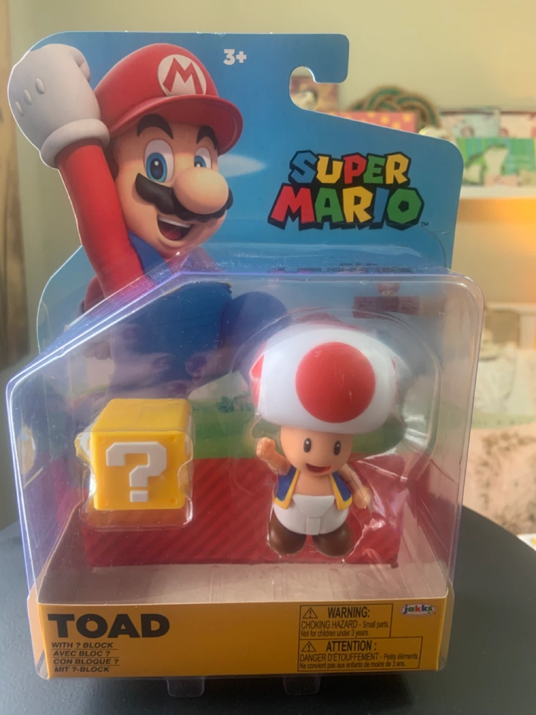 New Super Mario Toad & Fire Mario Figures - photo 4