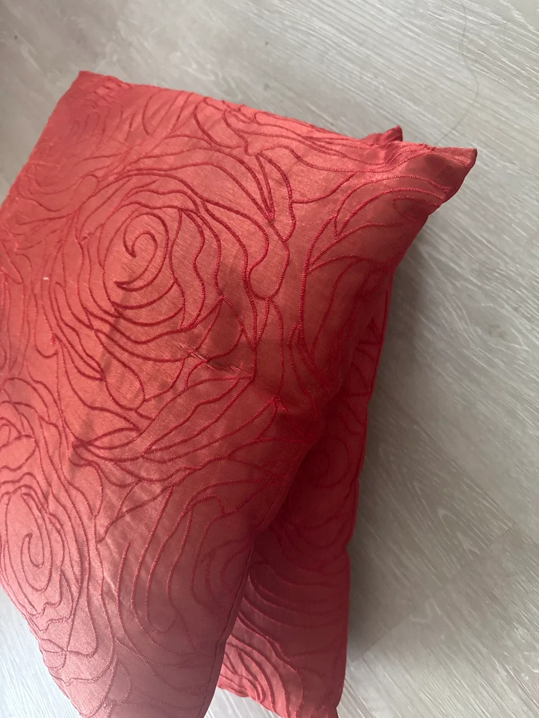 Red Decorative Pillow