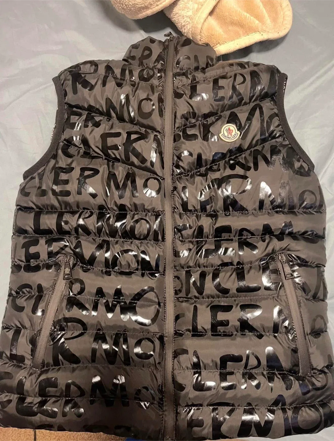 Moncler Padded Vest - Black