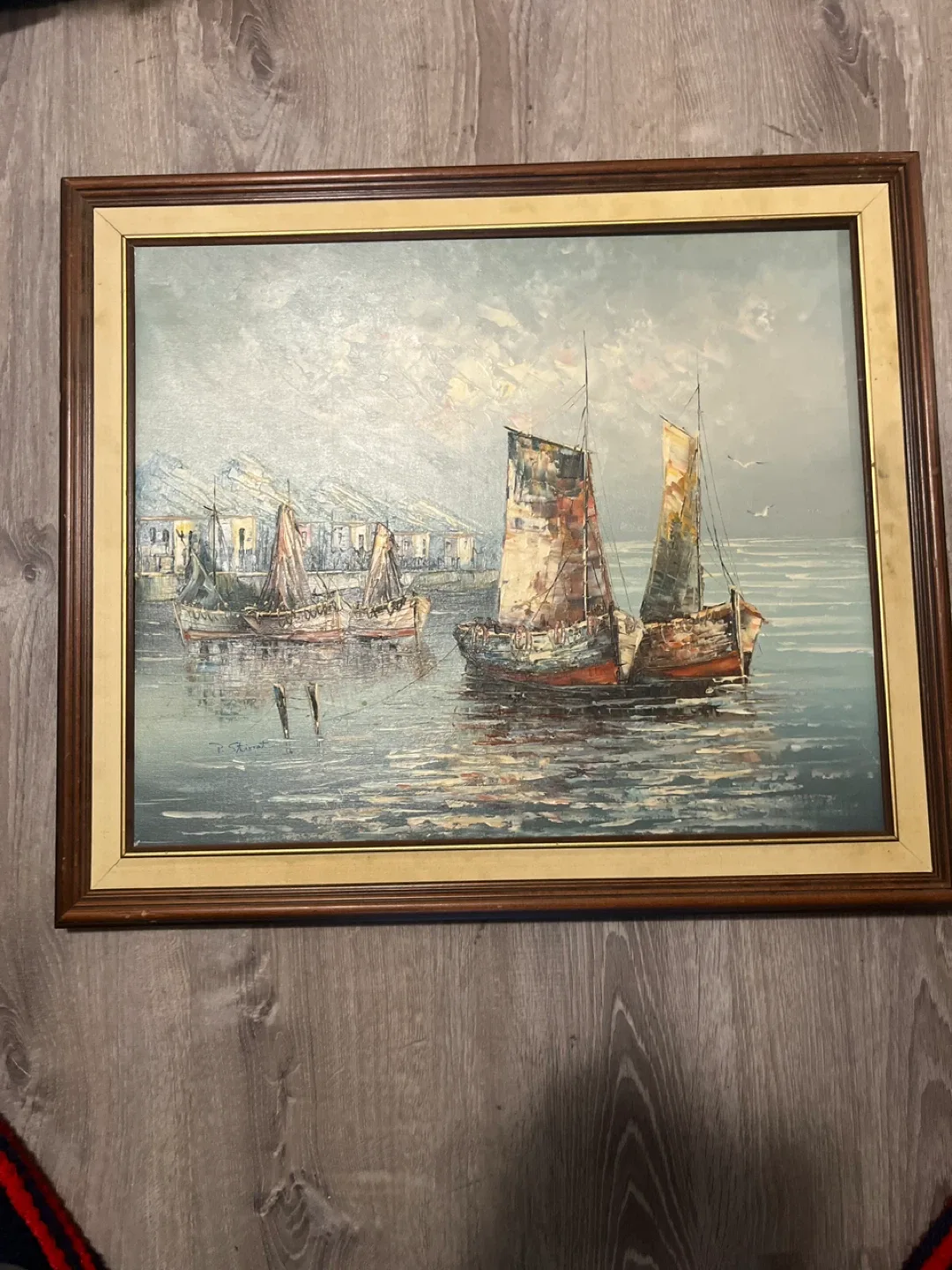 Painting signed
