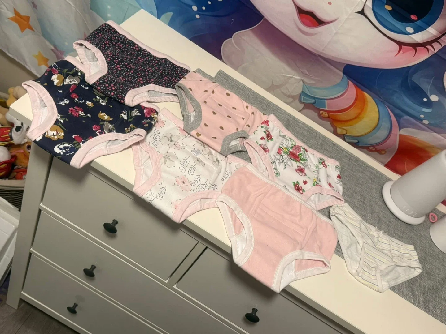 Baby Girl Underwear Bloomers - Assorted Prints, Size 5T & 6