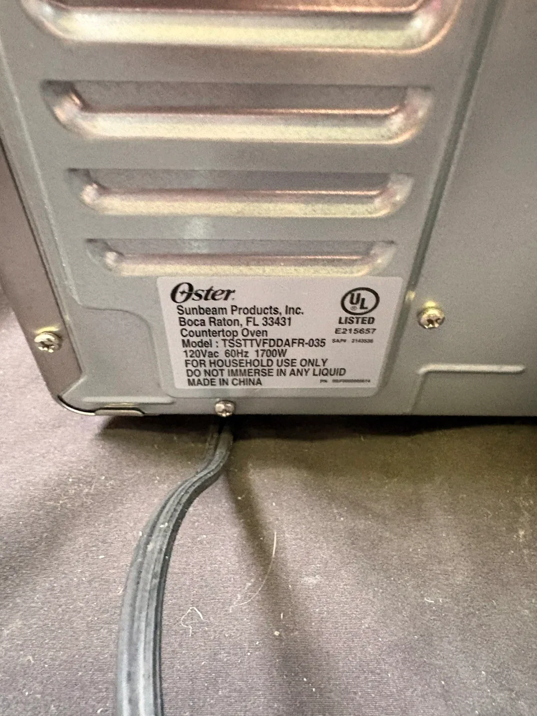 #clearout Oster Red Toaster Oven with Air Fry image indicator(9)