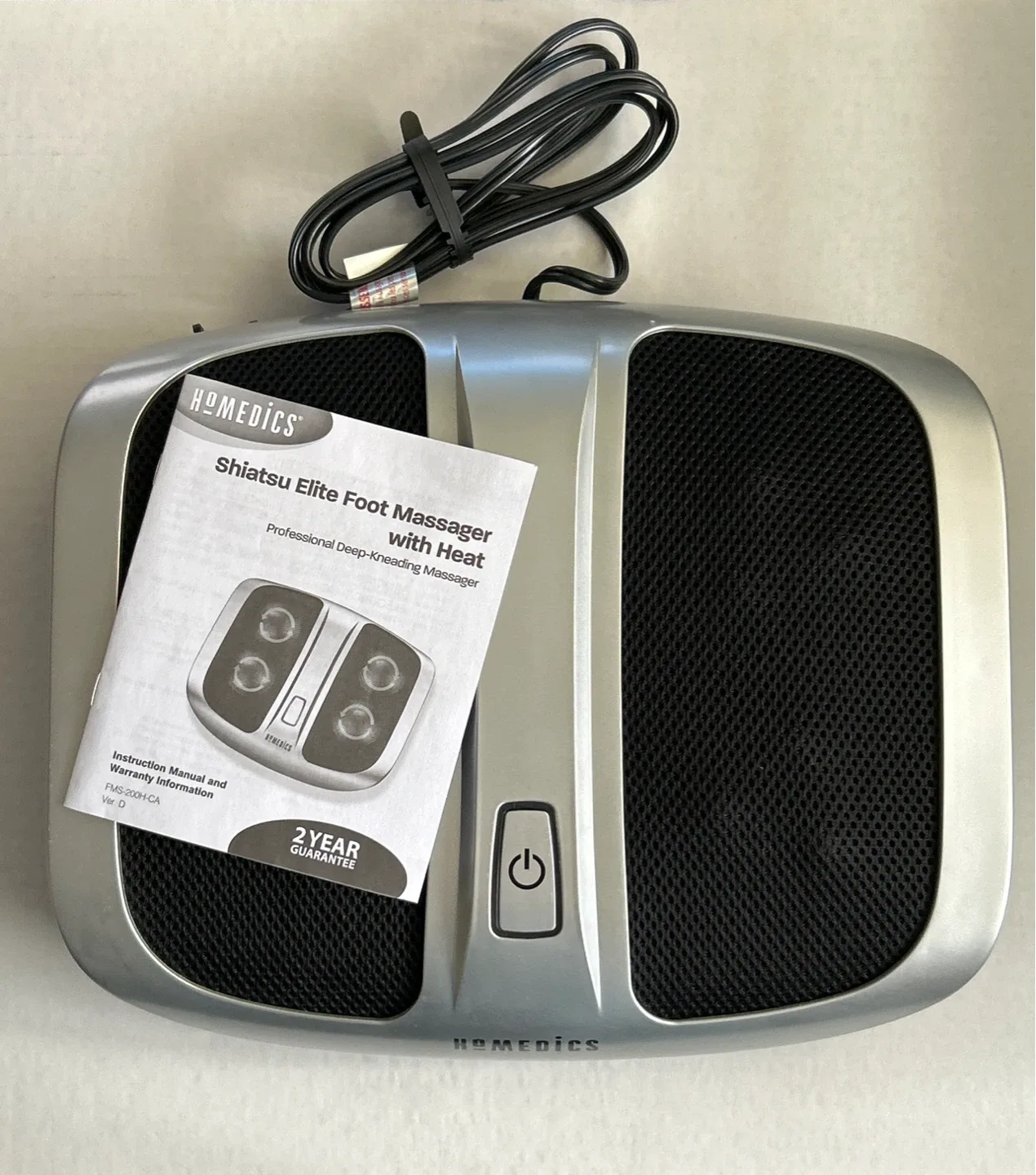 #Cleanout Homedics Shiatsu Elite Foot Massager with Heat image indicator(2)