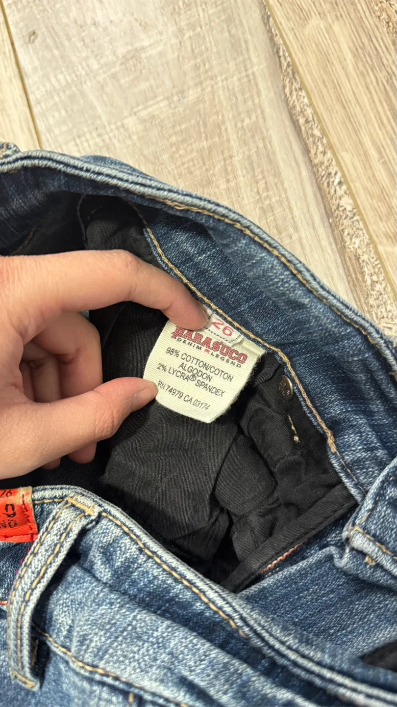 Parasuco Denim Legend Flared Jeans, Size 26 image indicator(3)