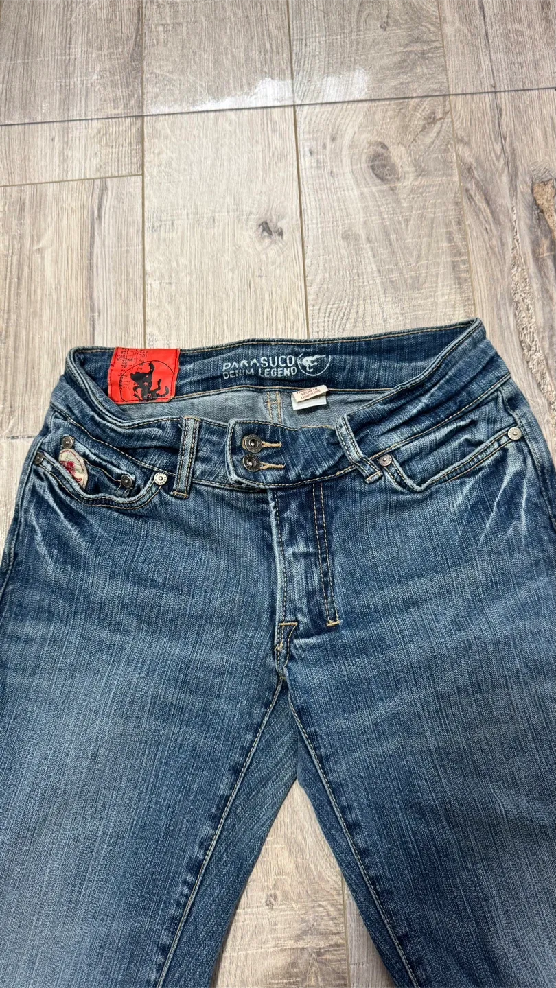 Parasuco Denim Legend Flared Jeans, Size 26 image indicator(2)