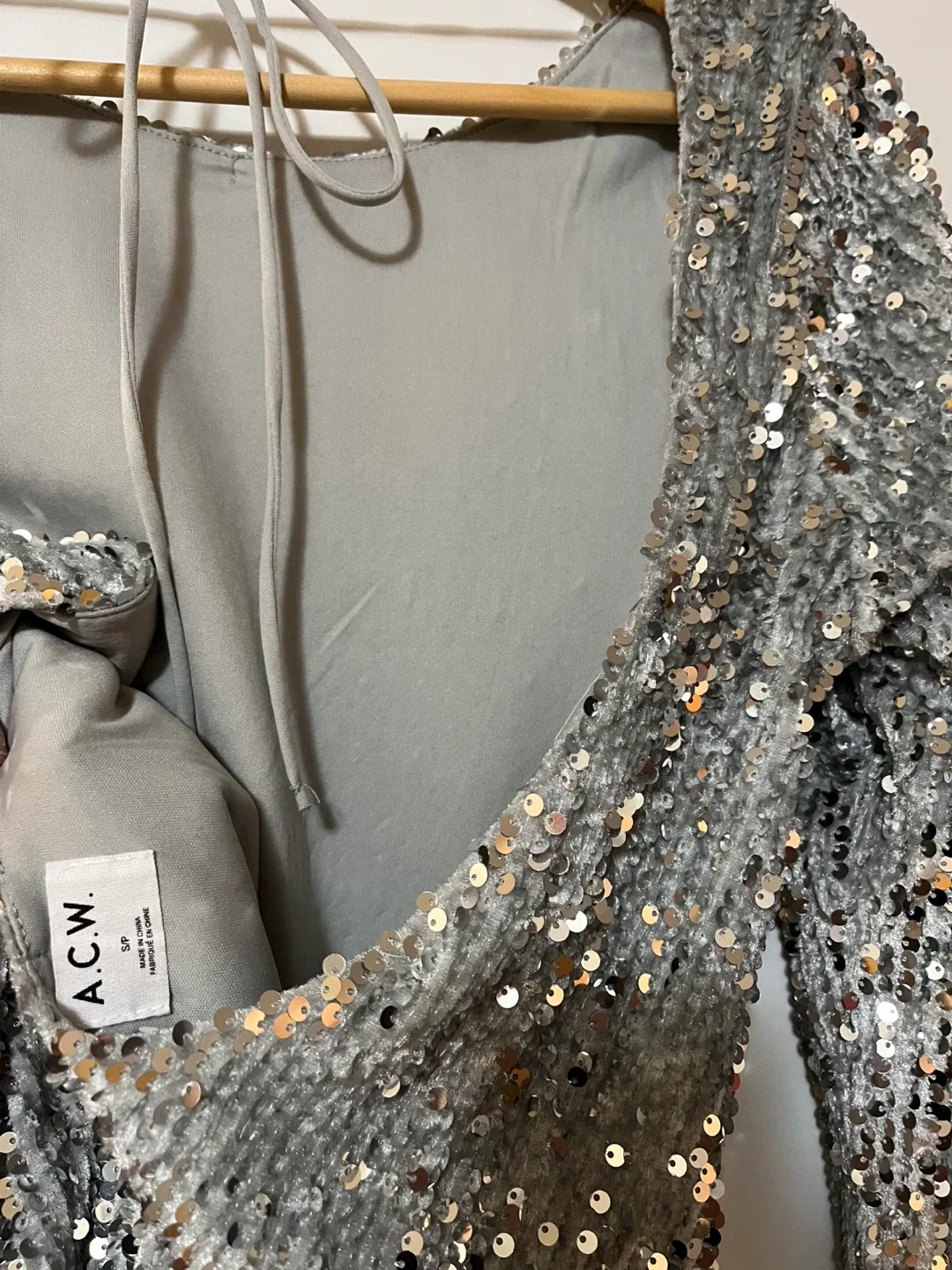 A.C.W. Sequin Dress - Size S-M image indicator(3)