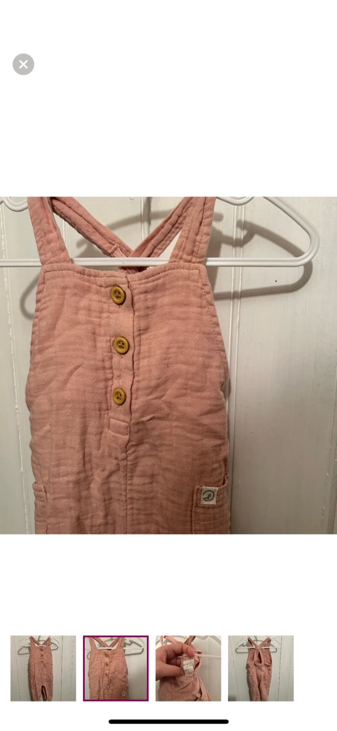 Little Planet Organic Cotton Overalls - 3M - photo 2
