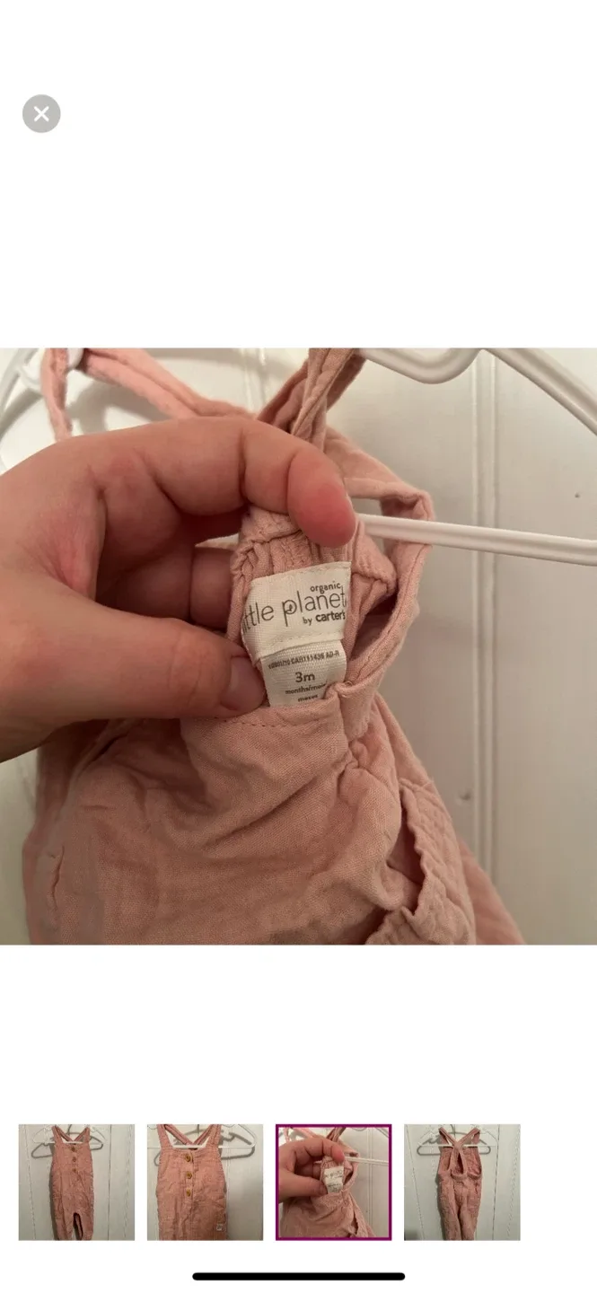 Little Planet Organic Cotton Overalls - 3M image indicator(3)