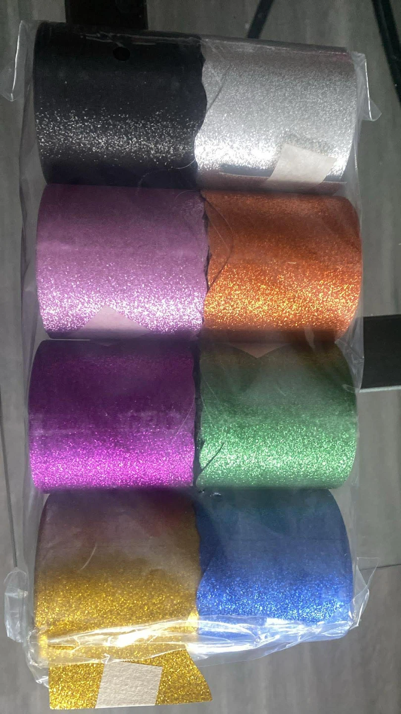 New X18 Multicolor Shine Roll Birthday Party Decor