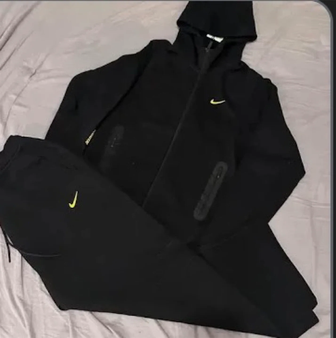 Nike Nocta Tech Fleece Black Tracksuit