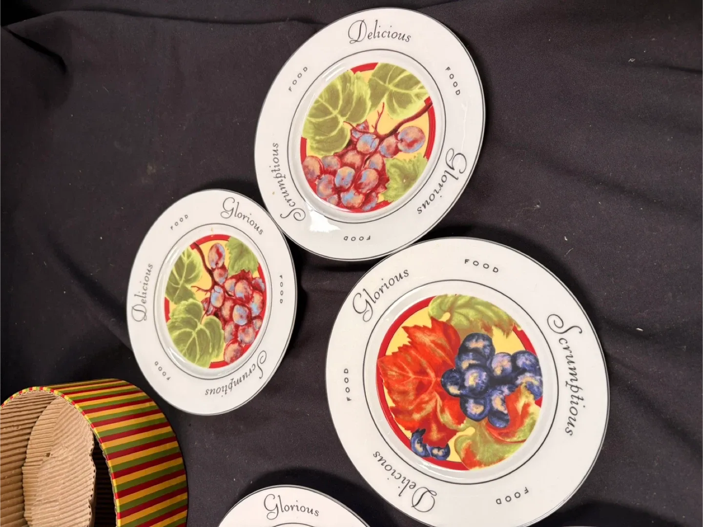 #clearout Vintage BIA Cordon Bleu Plates w/ Boxes image indicator(7)