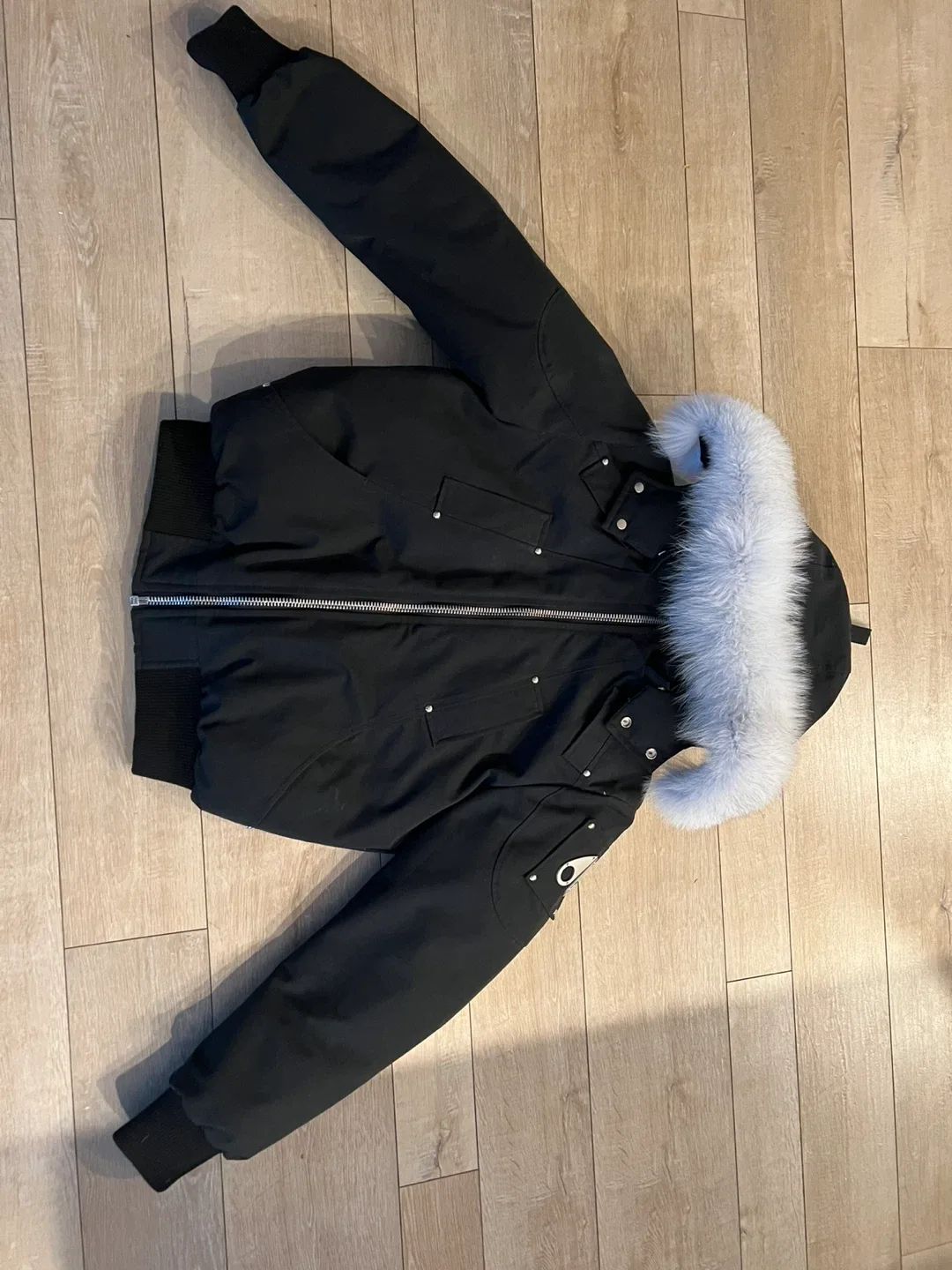 Moose Knuckles Bomber Jacket - Black image indicator(3)