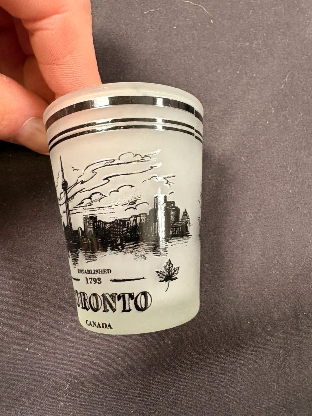 #cleanout Toronto Canada Shot Glass image indicator(5)