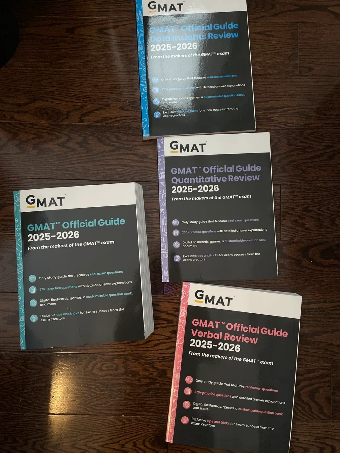 GMAT Official Guide 2025-2026 (3 Books)