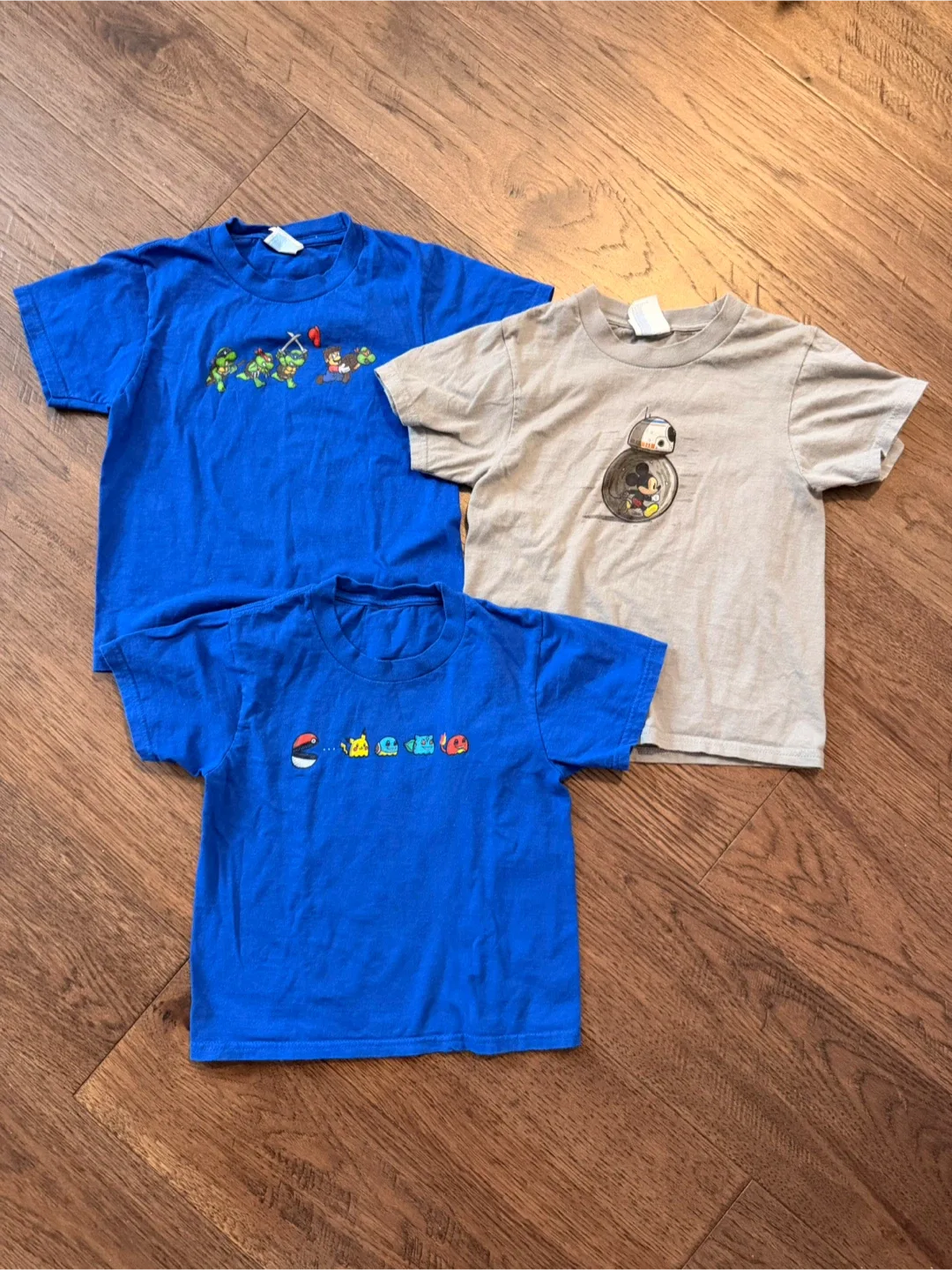 $10 for all 3 Unique Character T-Shirt (Youth XS)