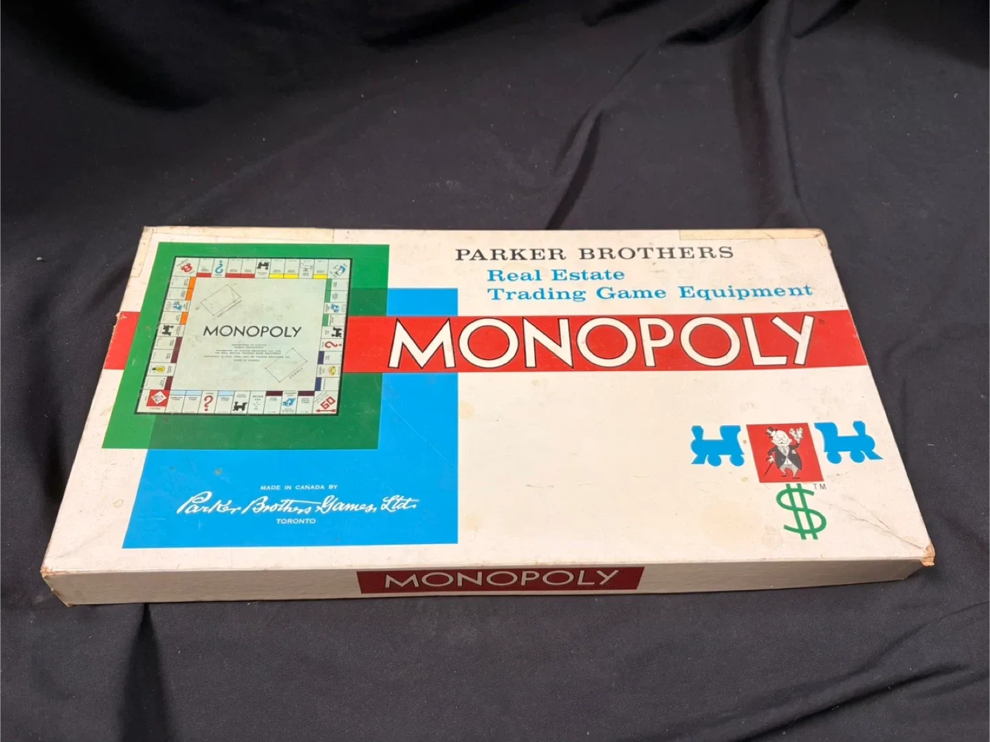 #clearout Vintage Monopoly Parker Brothers Game