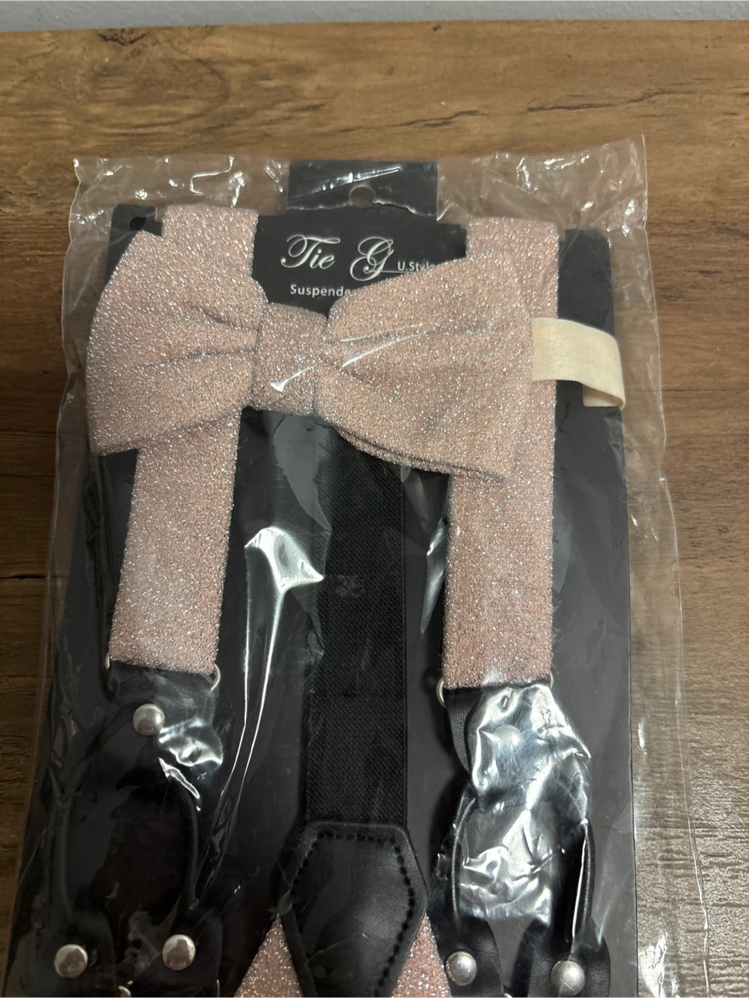 Tie G Suspenders with Bow Tie - New - photo 2