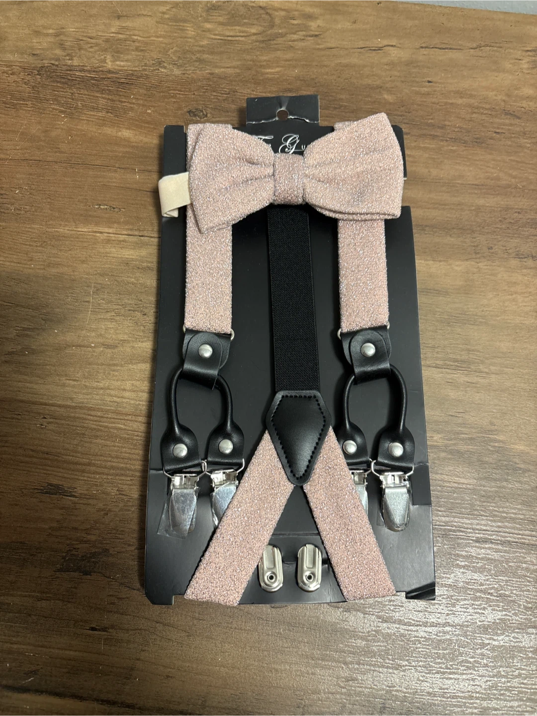 Tie G Suspenders with Bow Tie - New - photo 4