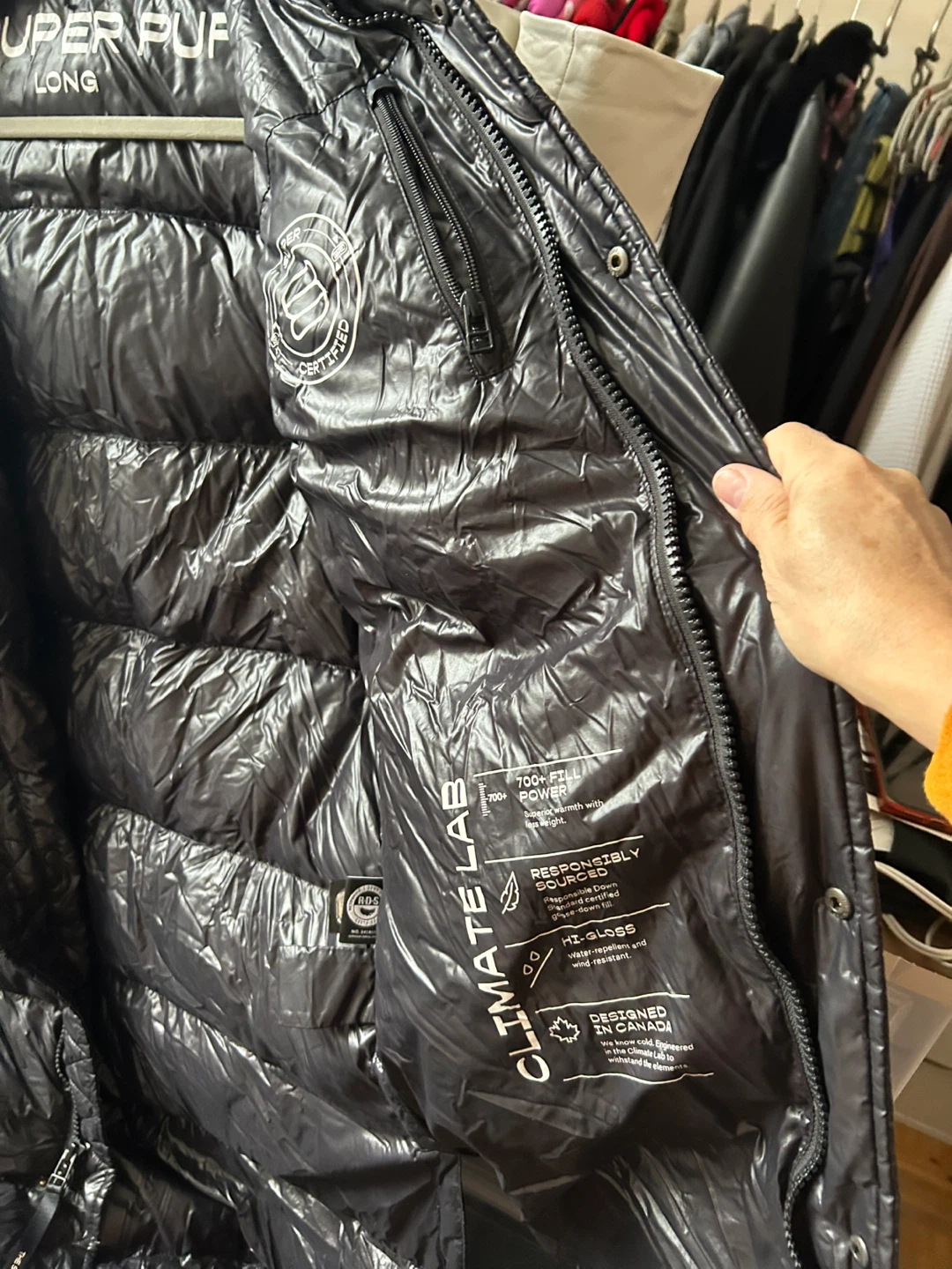 Nobis The Super Puff Long Black - photo 2