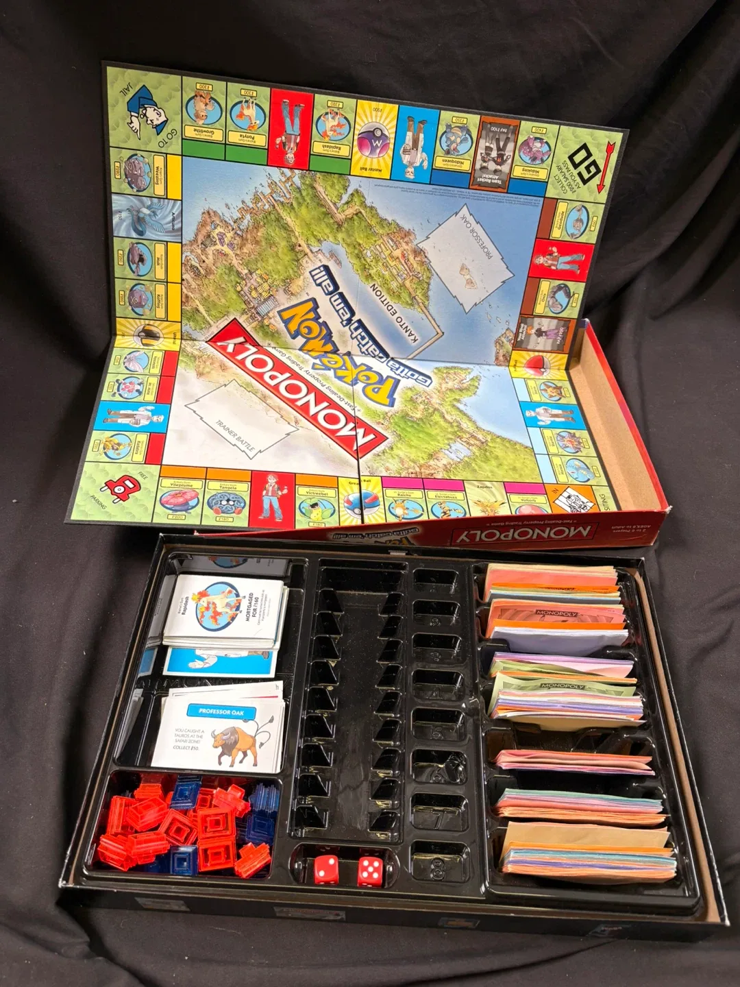 #cleanout Monopoly Pokémon Kanto Edition Board Game image indicator(4)