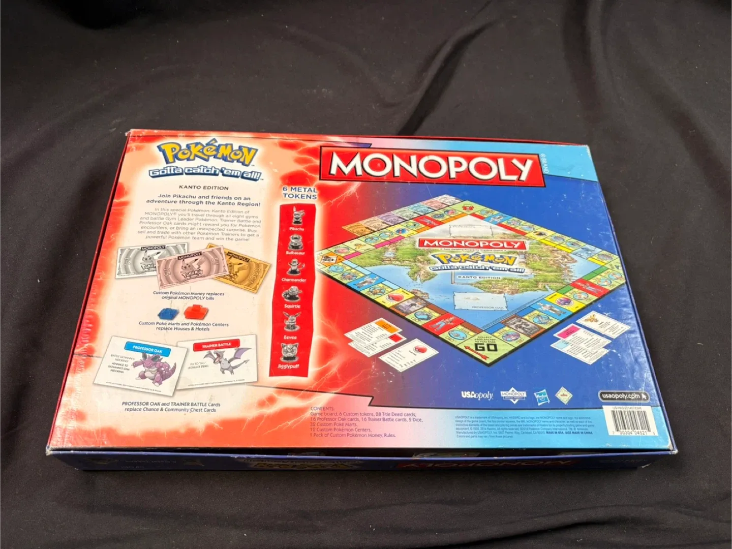#cleanout Monopoly Pokémon Kanto Edition Board Game image indicator(3)