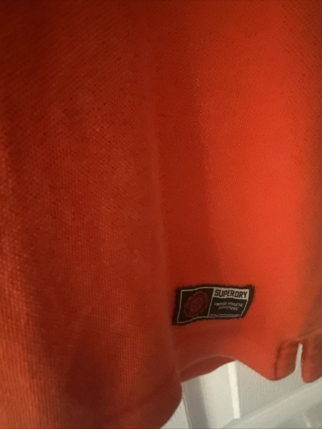 Superdry Orange Polo Shirt image indicator(3)