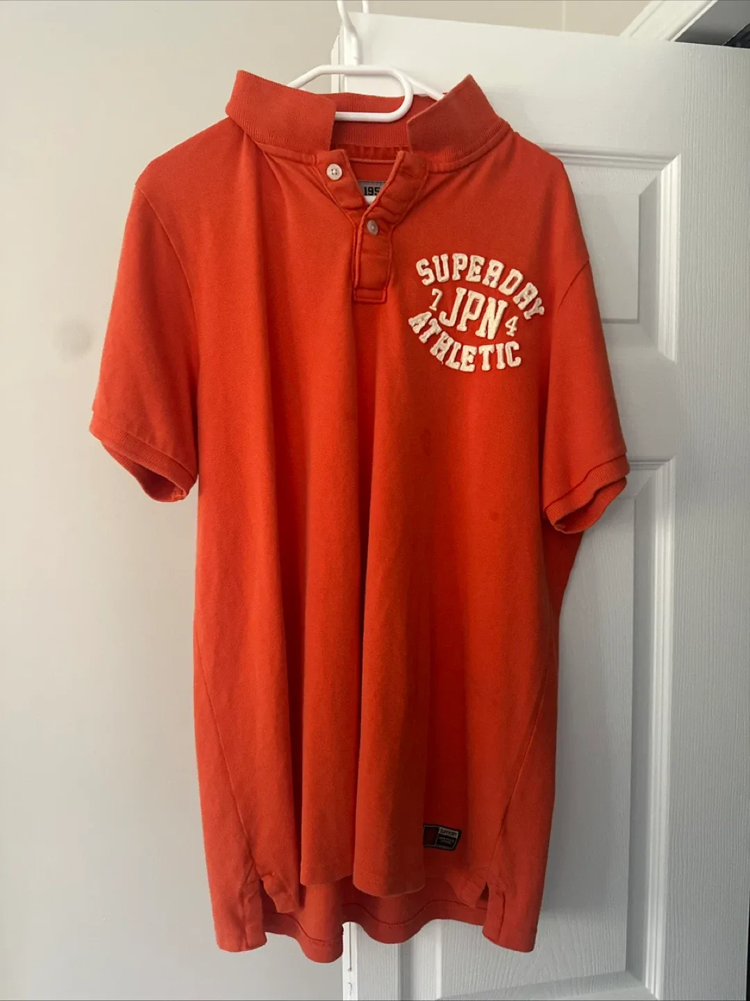 Superdry Orange Polo Shirt