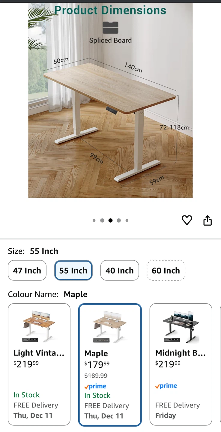 Electric Standing Desk - photo 4