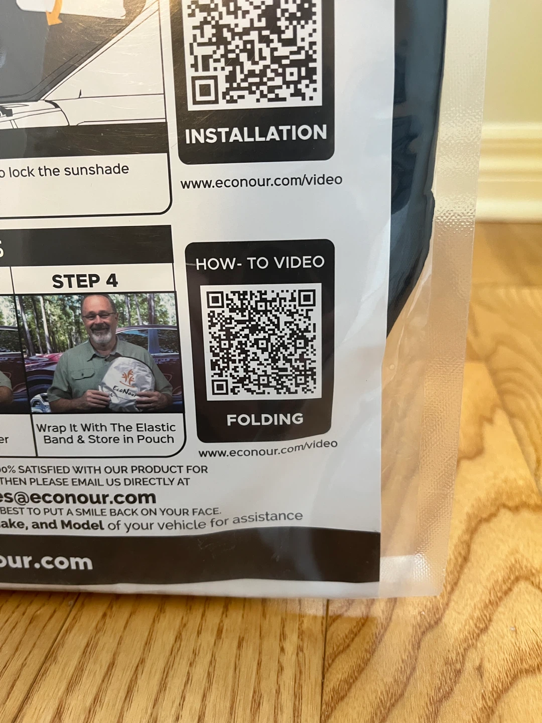 New EcoNour Car Windshield Sunshade - Medium - photo 5