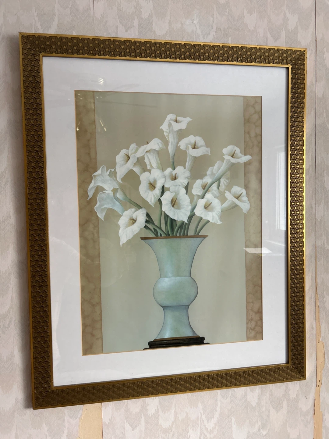 Framed Floral Print