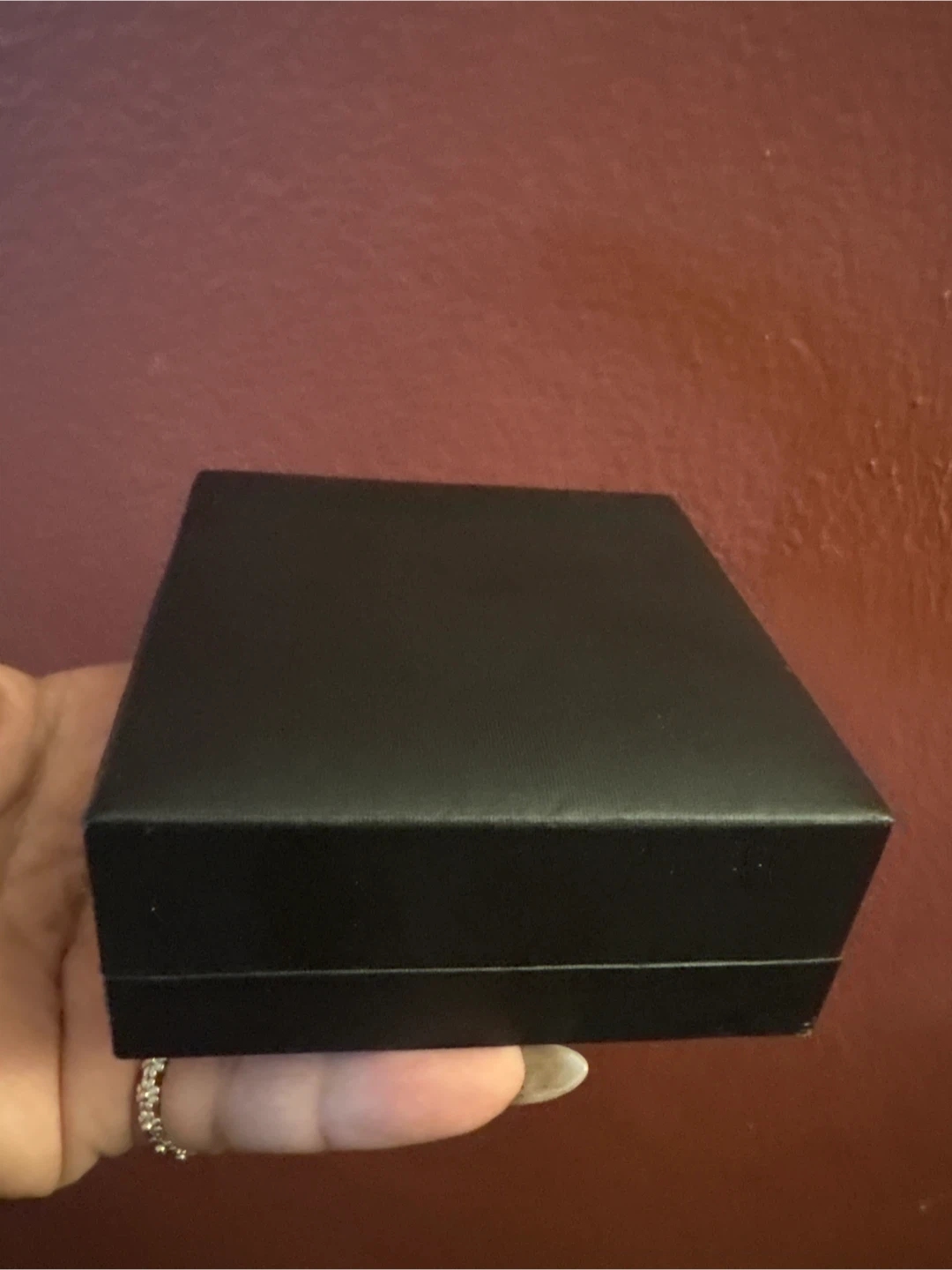 Engraved Love you Forever Black Braided Leather Bracelet - photo 3